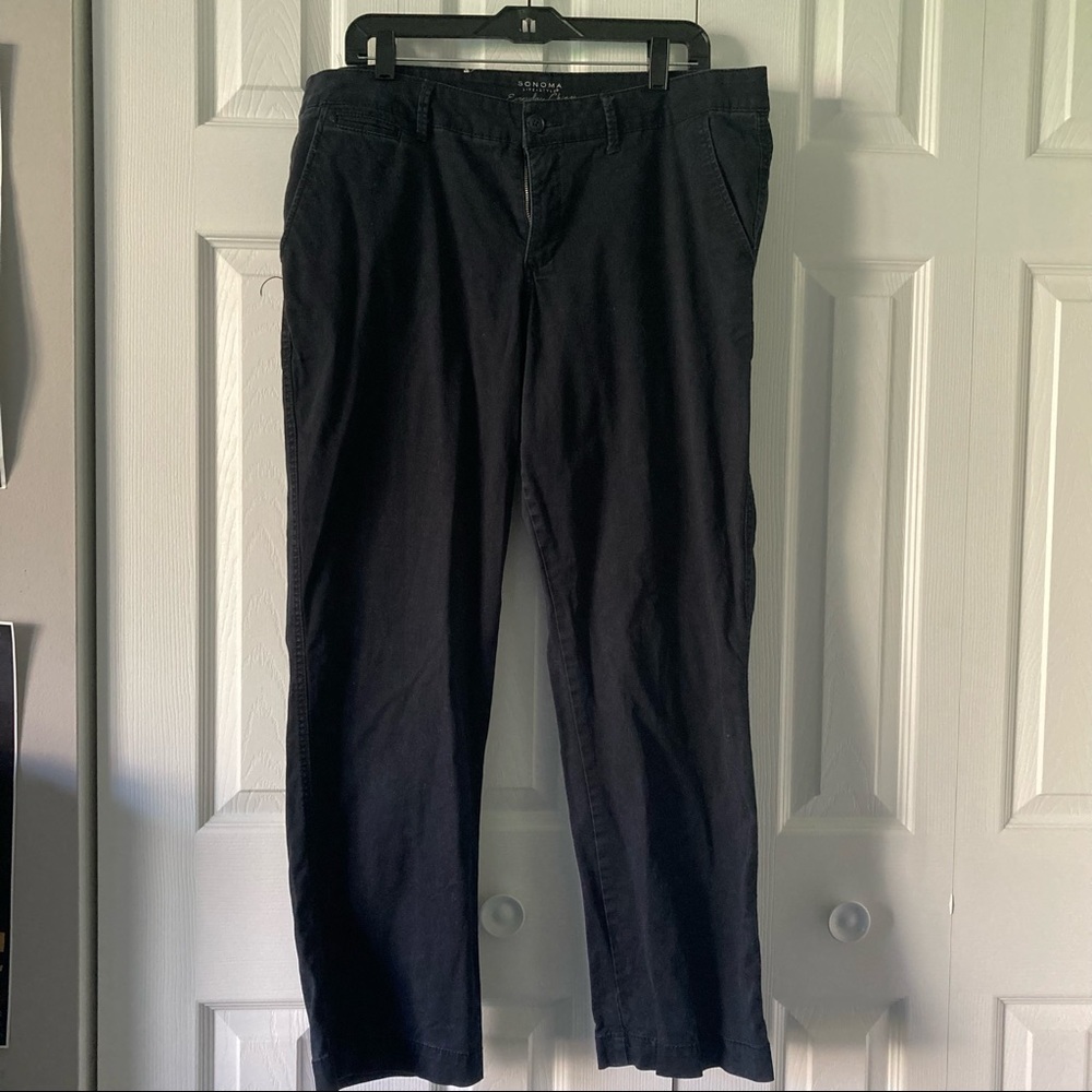 Navy Everyday Chino Pants, 98% Cotton